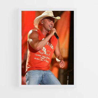 ap-kenny chesney-3 cadre Blanc