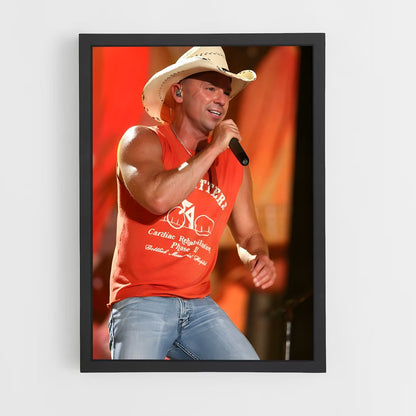 ap-kenny chesney-3 cadre Noir