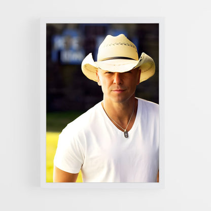 ap-kenny chesney-4 cadre Blanc