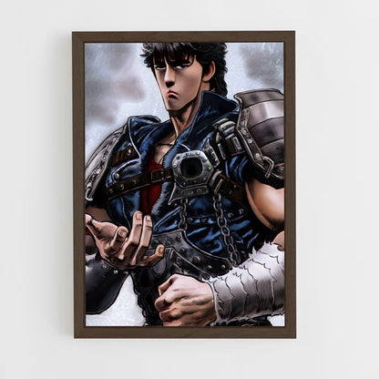 ap-kenshiro-1 cadre Bois foncé