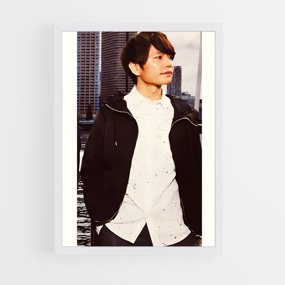 ap-kensuke kita-1 cadre Blanc