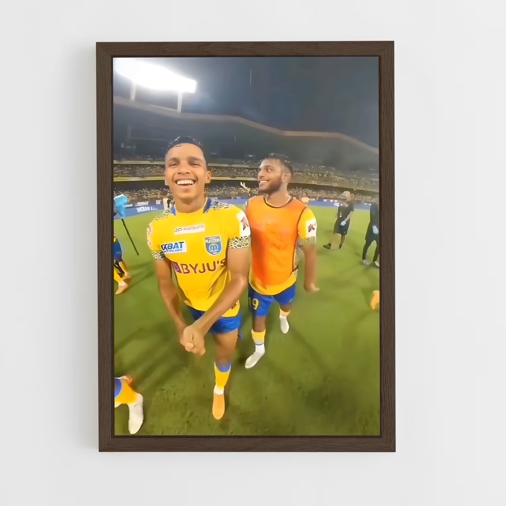 ap-kerala blasters fc-11 cadre Bois foncé