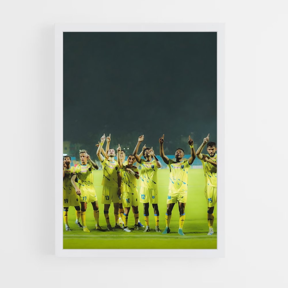 ap-kerala blasters fc-14 cadre Blanc
