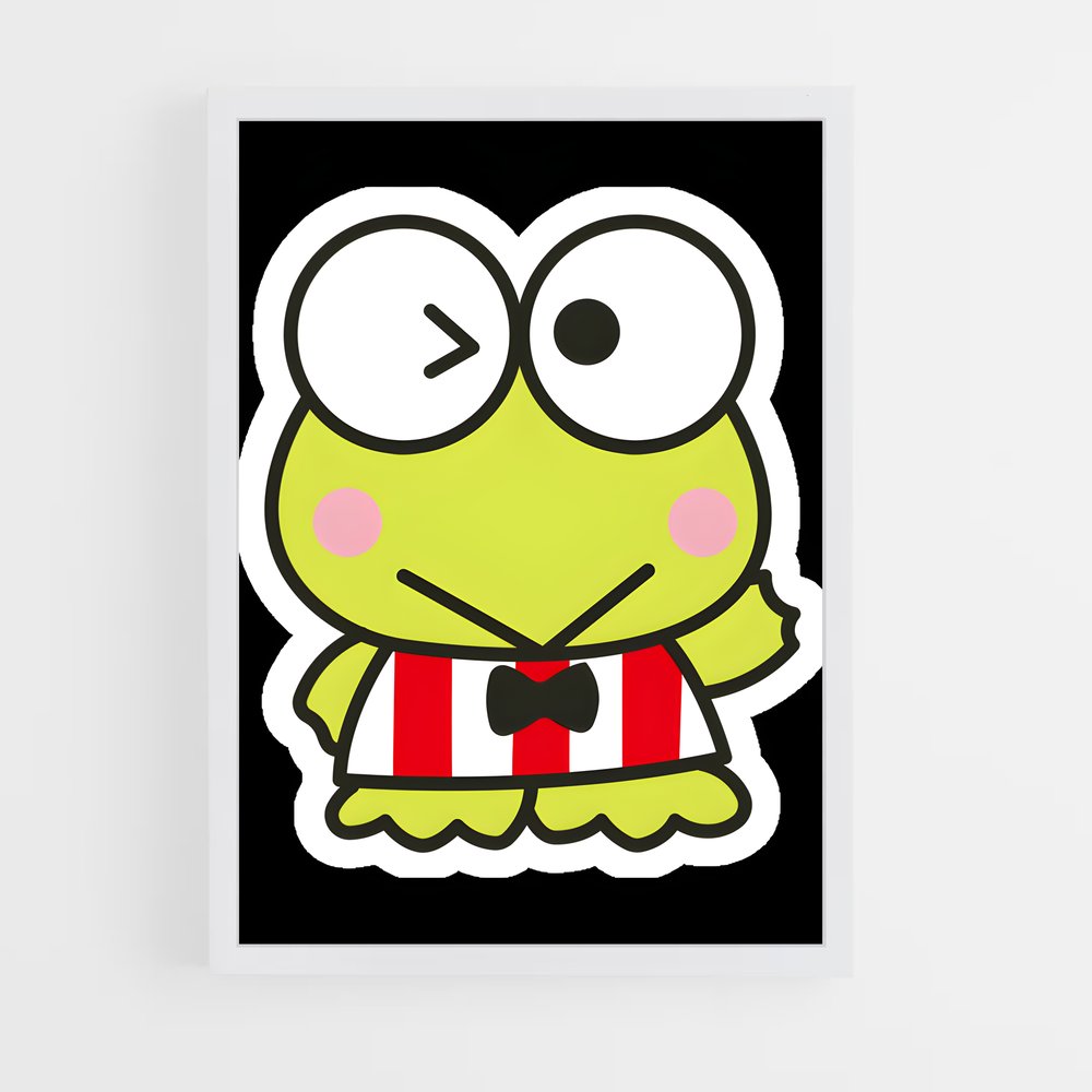 ap-keroppi-5 cadre Blanc