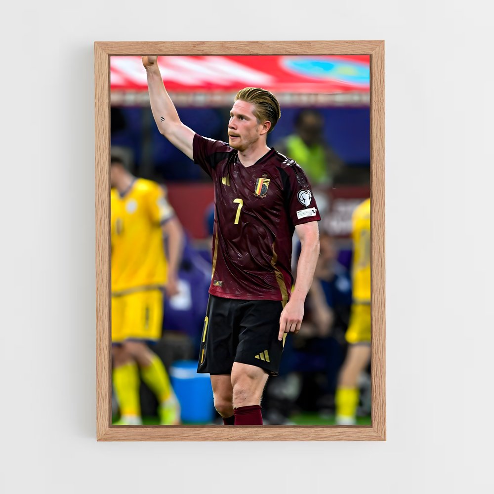 ap-kevin de bruyne-8 cadre Bois clair