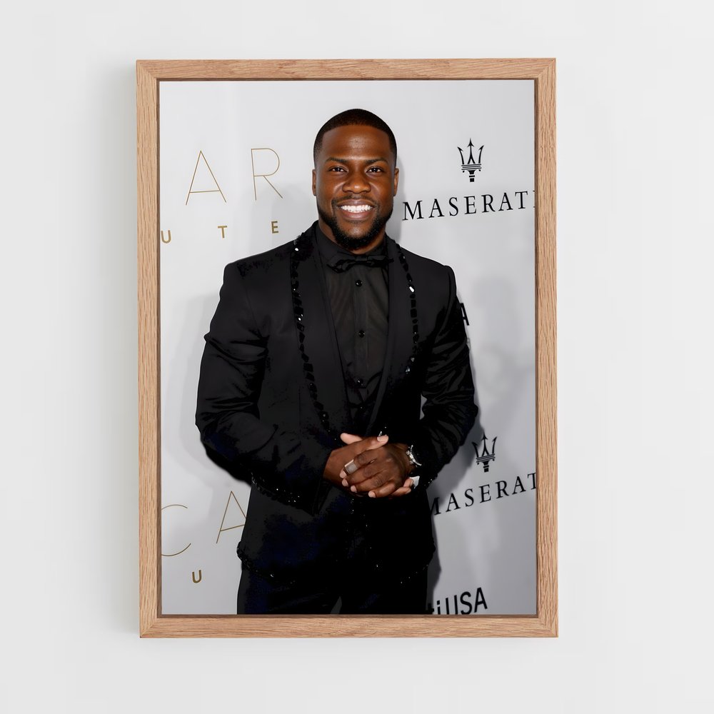 ap-kevin hart-1 cadre Bois clair