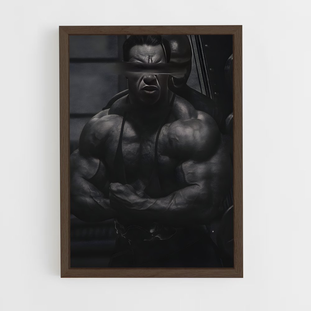 ap-kevin levrone-1 cadre Bois foncé