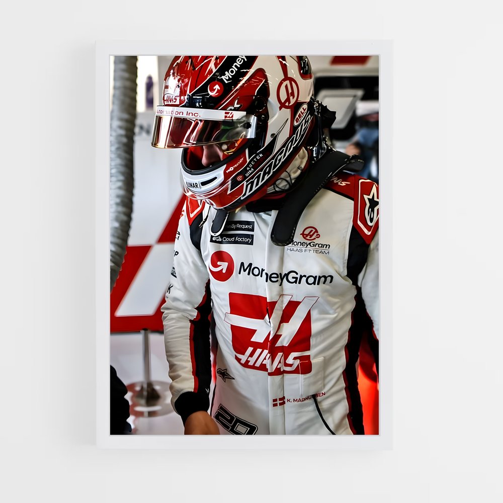 ap-kevin magnussen-12 cadre Blanc