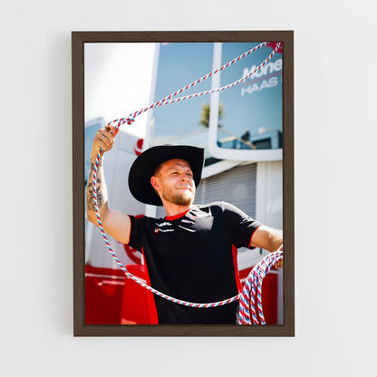 ap-kevin magnussen-4 cadre Bois foncé