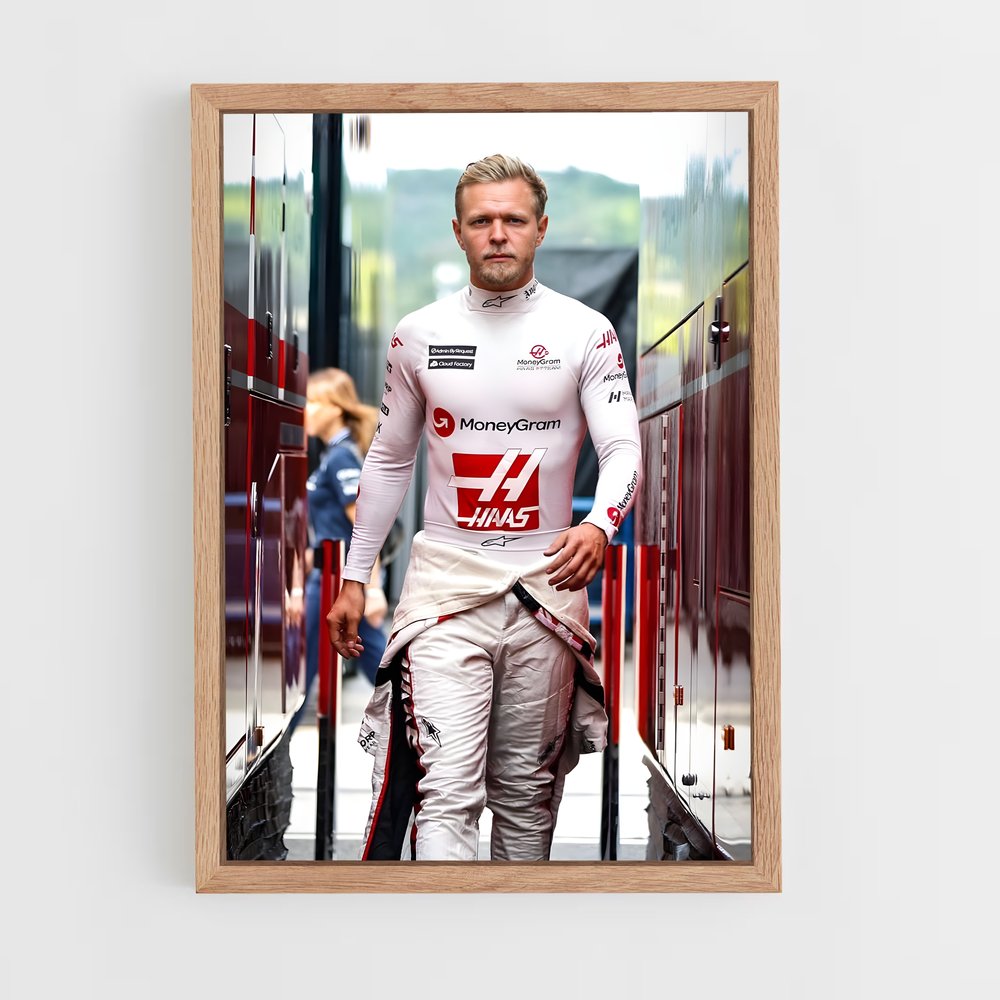 ap-kevin magnussen-8 cadre Bois clair