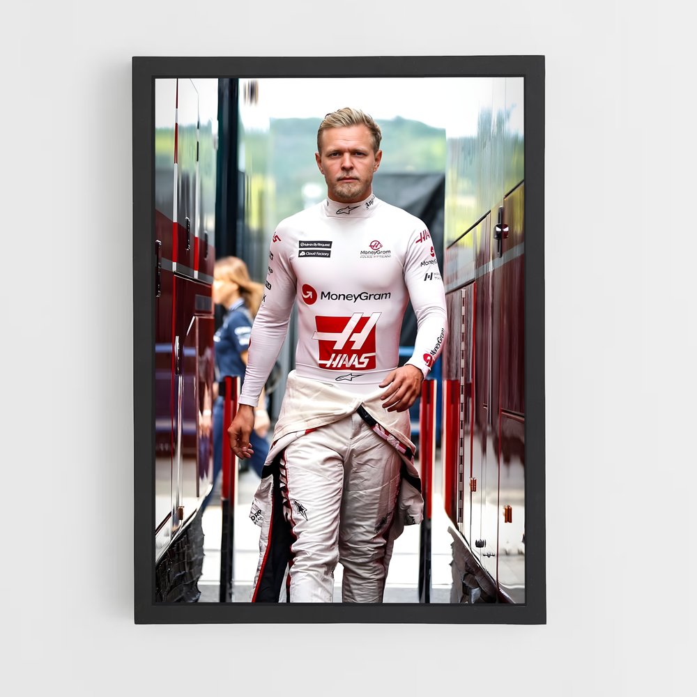 ap-kevin magnussen-8 cadre Noir