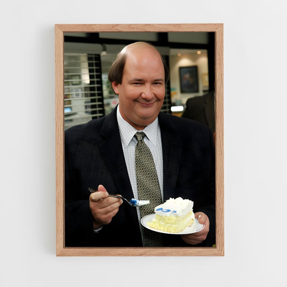 ap-kevin malone-1 cadre Bois clair
