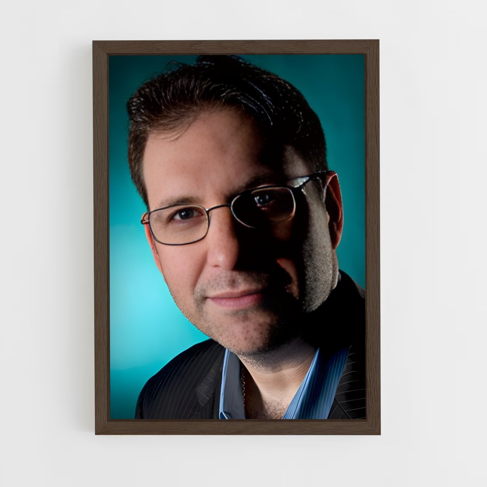ap-kevin mitnick-1 cadre Bois foncé