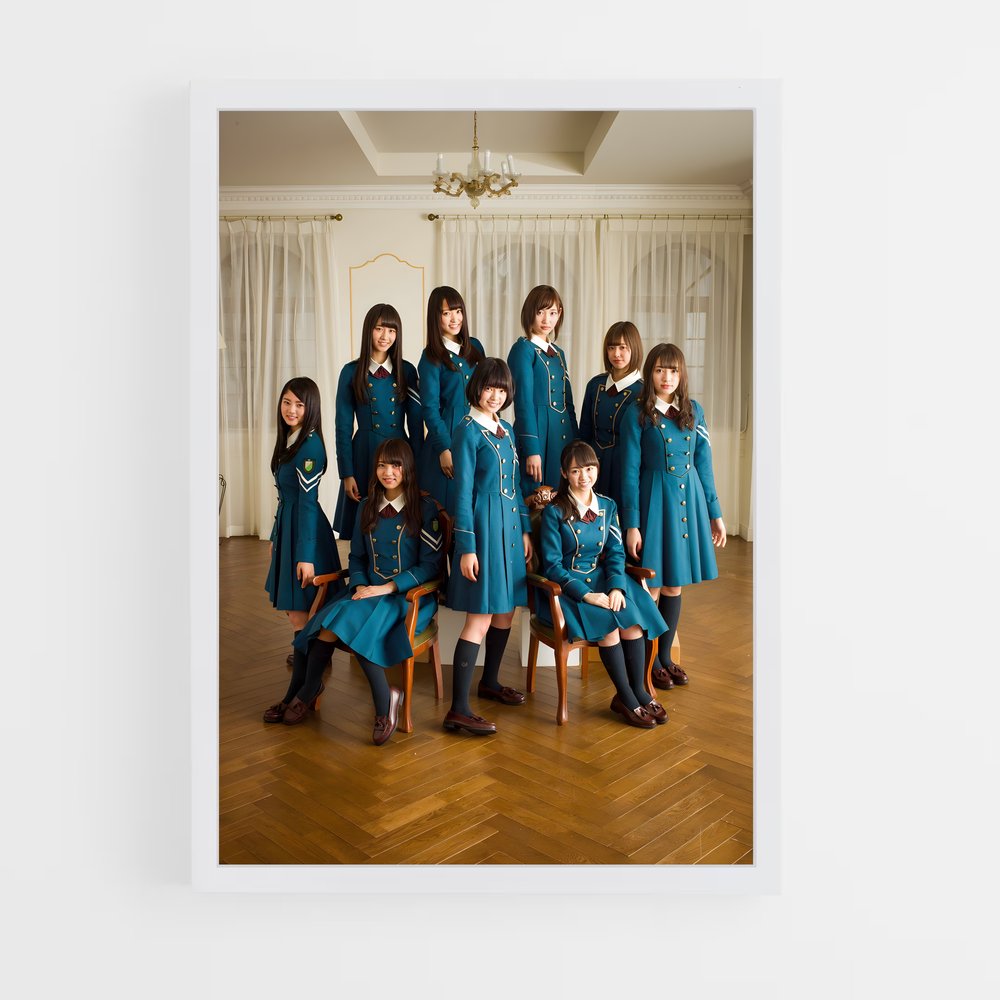 ap-keyakizaka46-1 cadre Blanc
