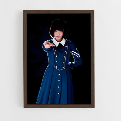 ap-keyakizaka46-3 cadre Bois foncé