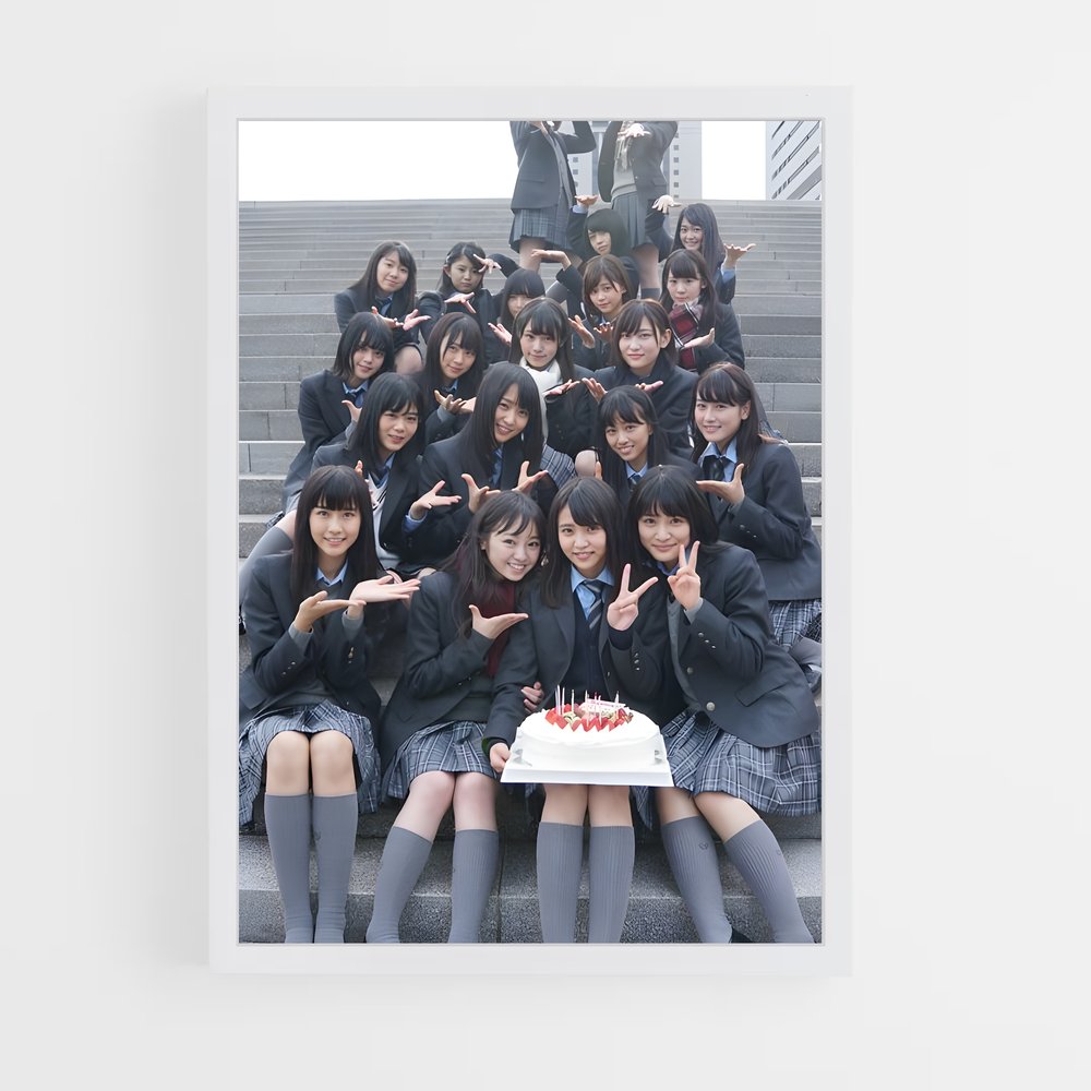 ap-keyakizaka46-4 cadre Blanc