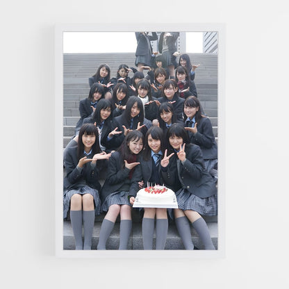 ap-keyakizaka46-4 cadre Blanc