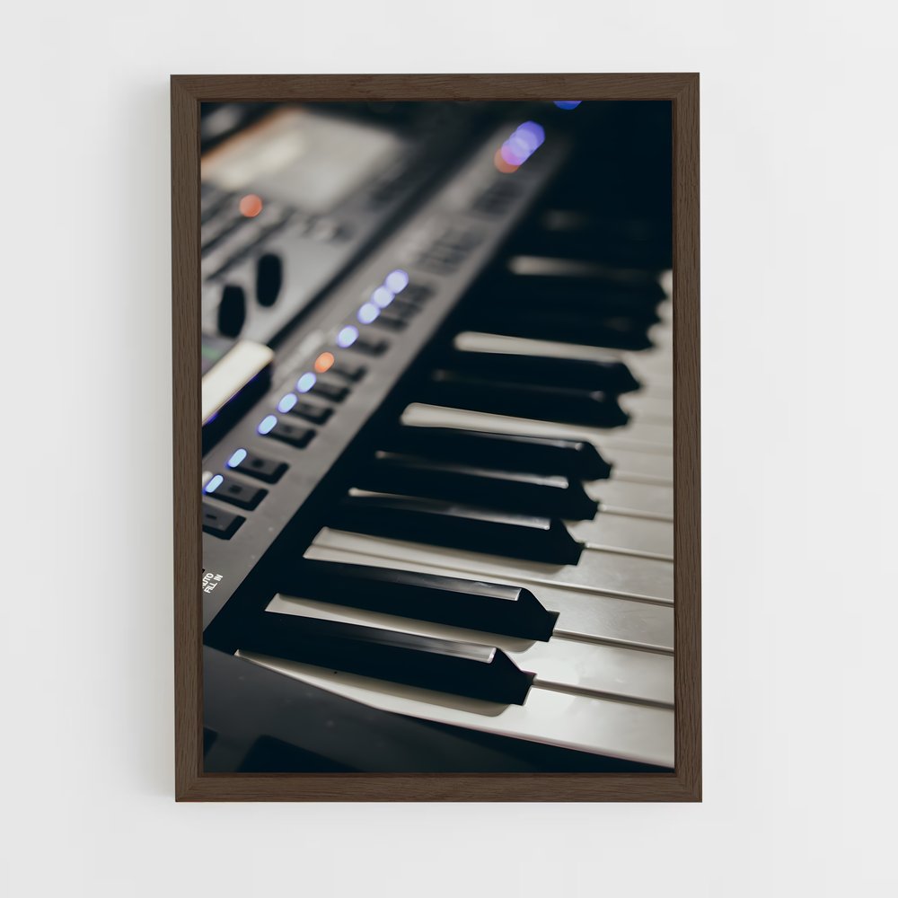 ap-keyboard-4 cadre Bois foncé