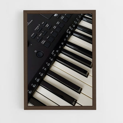 ap-keyboard-7 cadre Bois foncé