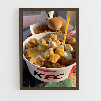 ap-kfc-4 cadre Bois foncé