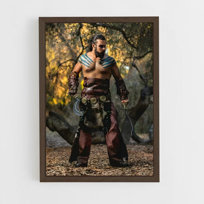 ap-khal drogo-4 cadre Bois foncé