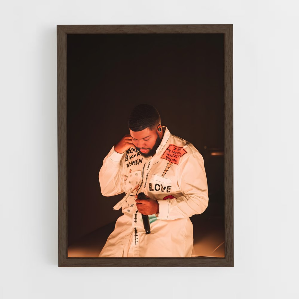 ap-khalid-1 cadre Bois foncé