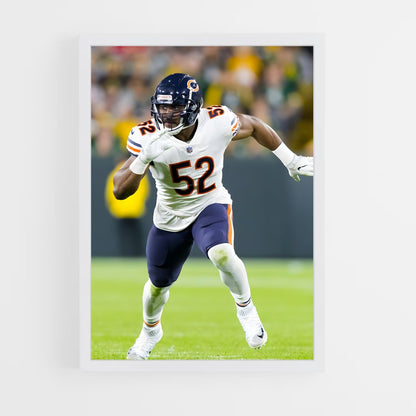 ap-khalil mack-1 cadre Blanc