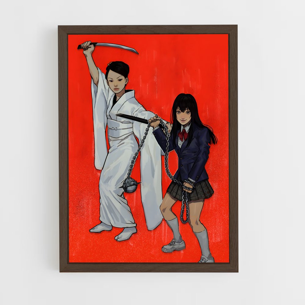 ap-kill bill-7 cadre Bois foncé
