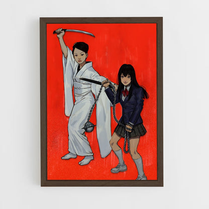 ap-kill bill-7 cadre Bois foncé