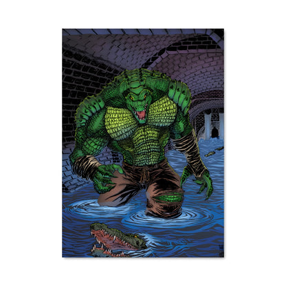 Poster Croco-Green