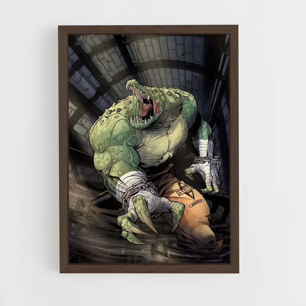 ap-killer croc-1 cadre Bois foncé