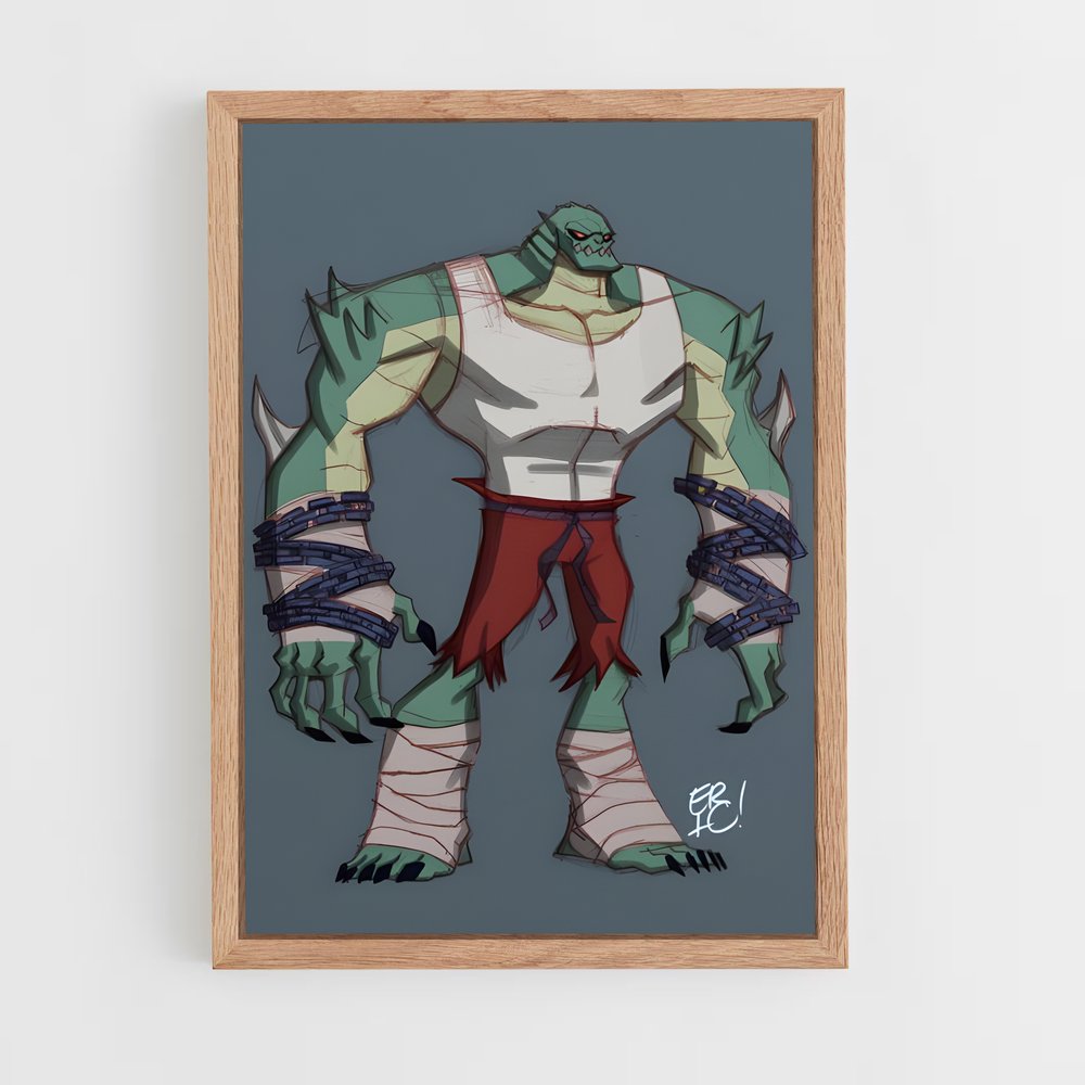 ap-killer croc-9 cadre Bois clair