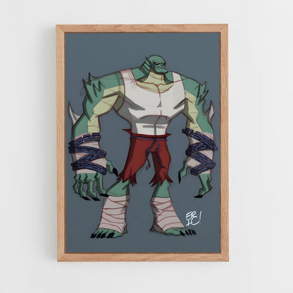 ap-killer croc-9 cadre Bois clair