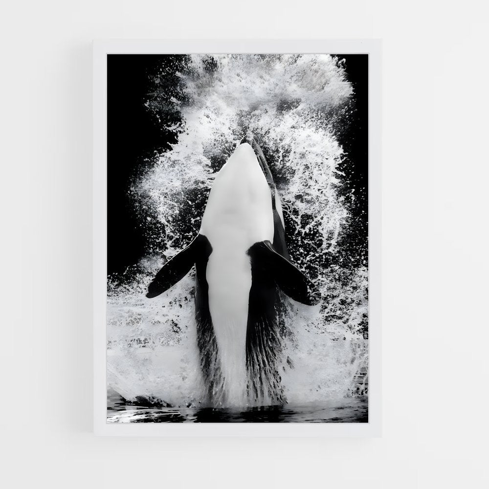 ap-killer whale-4 cadre Blanc