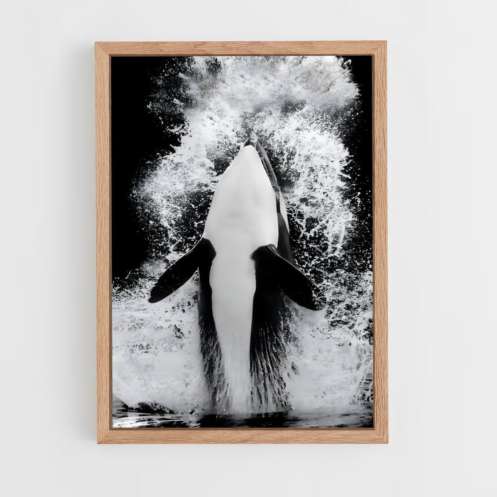 ap-killer whale-4 cadre Bois clair