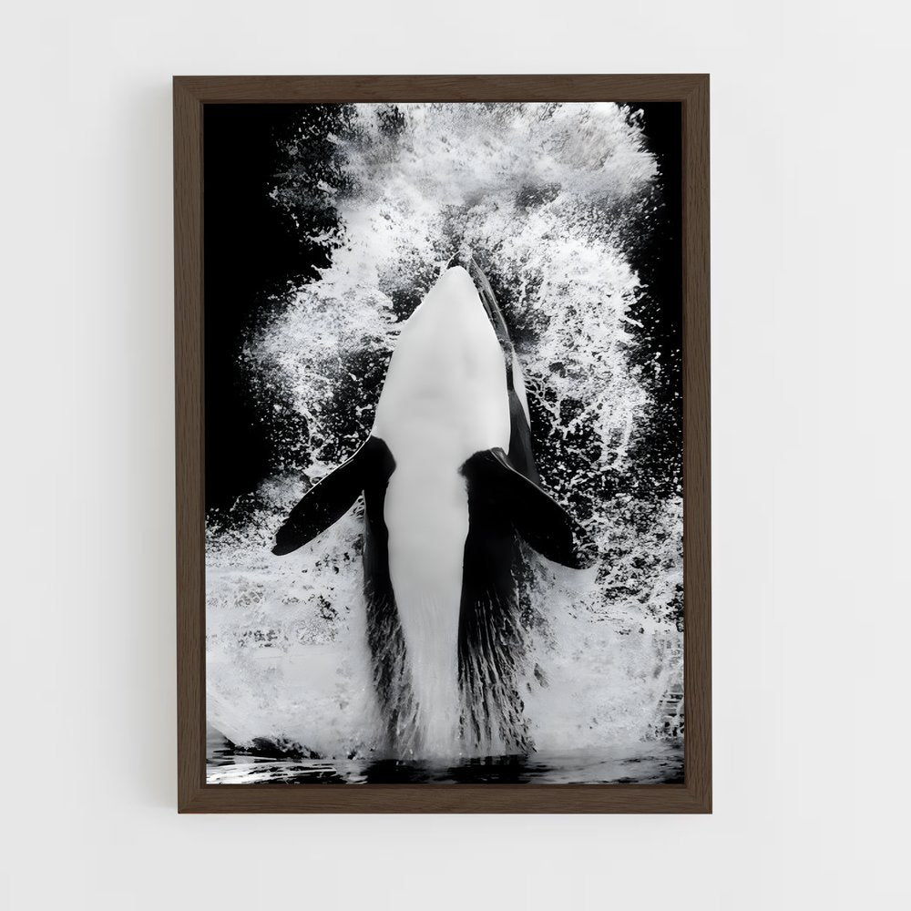 ap-killer whale-4 cadre Bois foncé