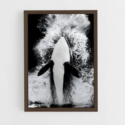 ap-killer whale-4 cadre Bois foncé