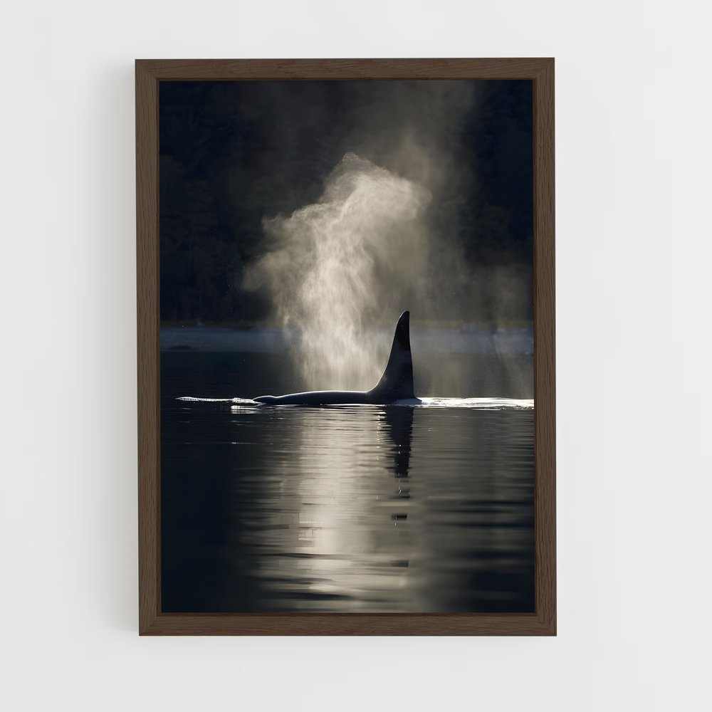 ap-killer whale-5 cadre Bois foncé