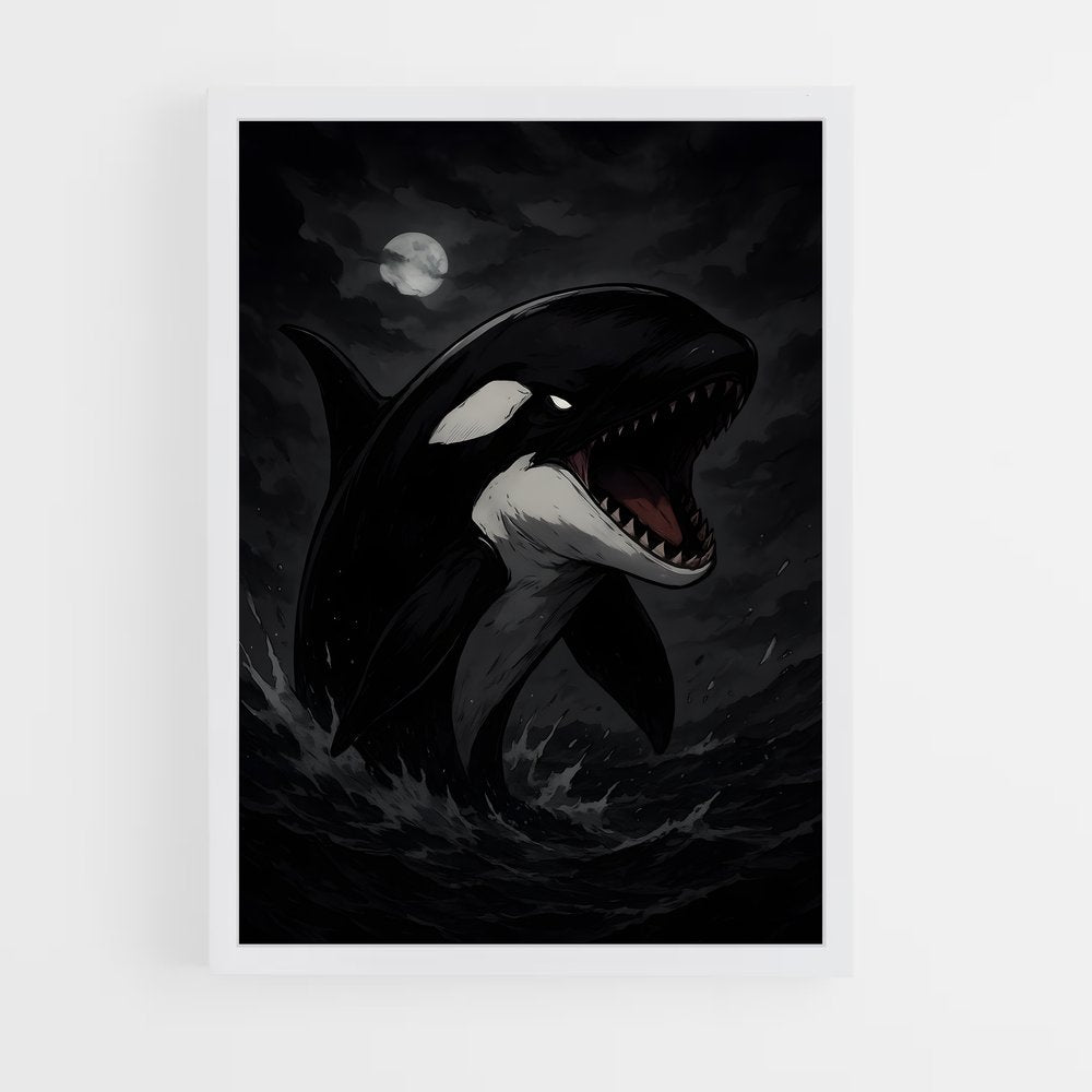 ap-killer whale-7 cadre Blanc
