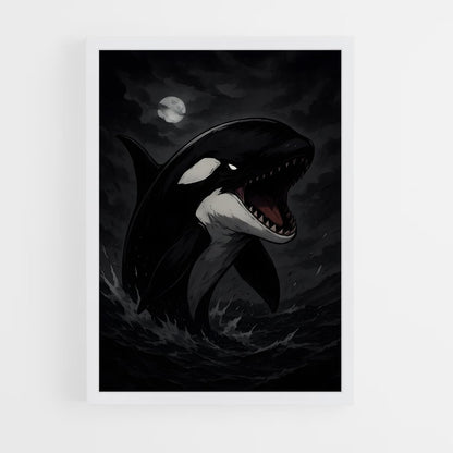 ap-killer whale-7 cadre Blanc