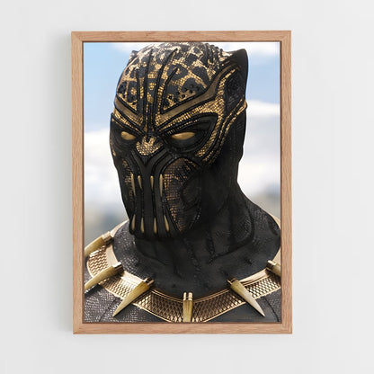 ap-killmonger black panther-2 cadre Bois clair