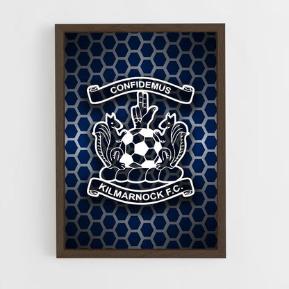 ap-kilmarnock fc-4 cadre Bois foncé