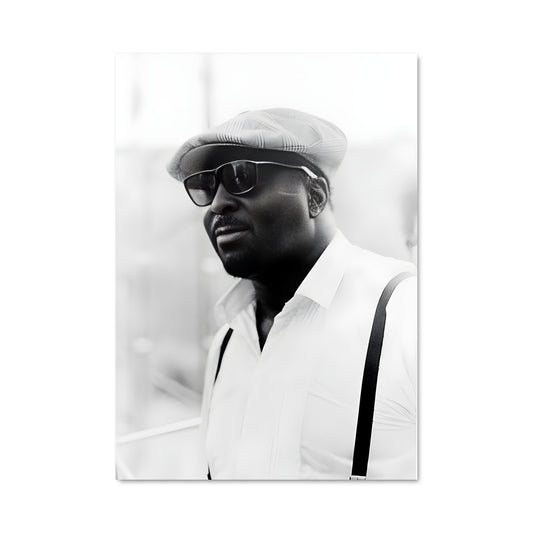 Poster Le Gentleman au Chapeau