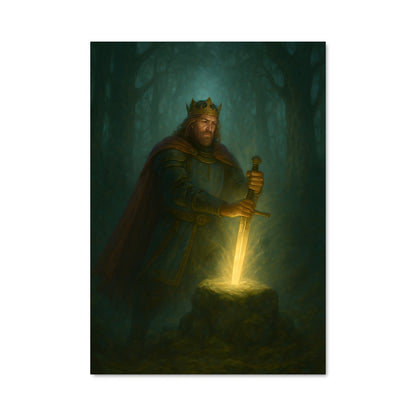 Poster Excalibur en Main