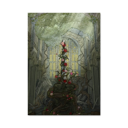 Poster Fontaine Enchantée