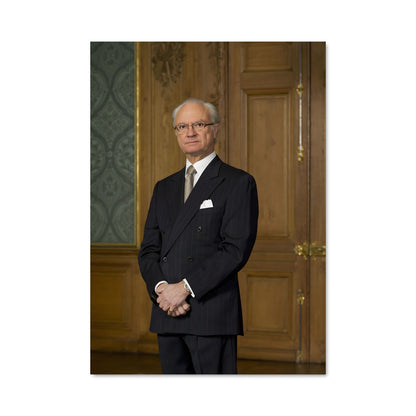 Poster King carl xvi gustaf 3300