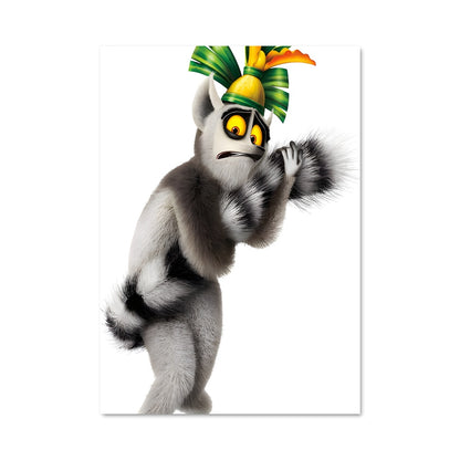 Poster Roi Julien en Folie