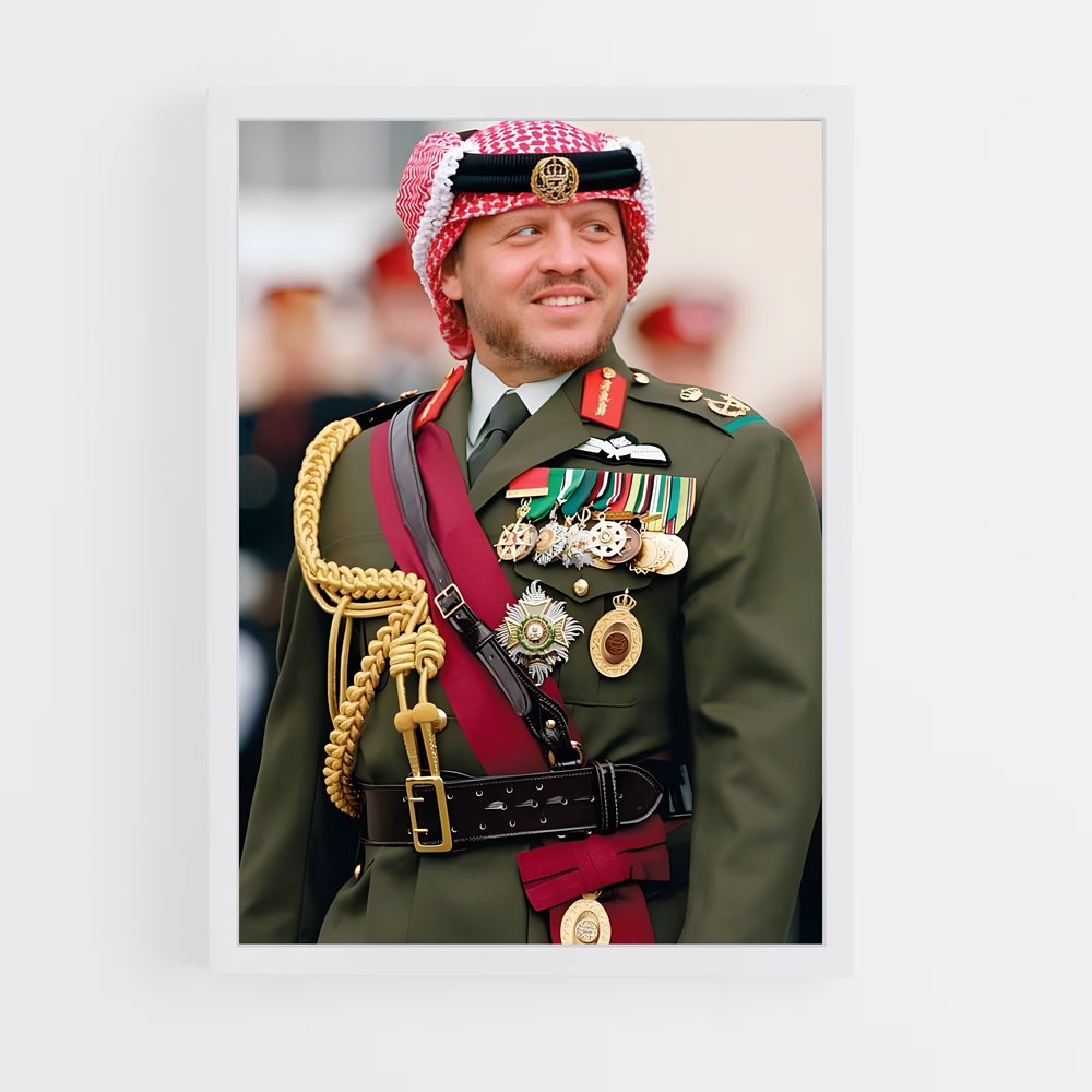 ap-king abdullah ii-3 cadre Blanc
