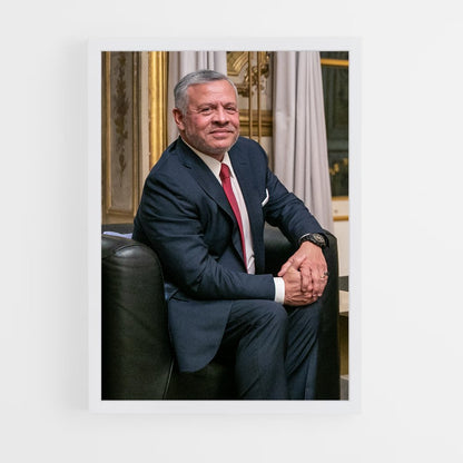 ap-king abdullah ii-5 cadre Blanc