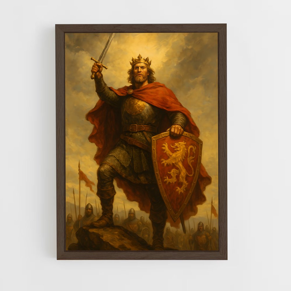 ap-king arthur-1 cadre Bois foncé
